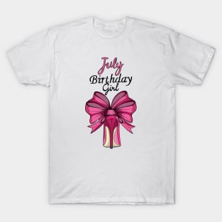 July Birthday Girl T-Shirt